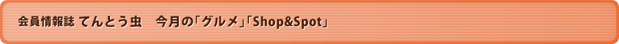 ������ �Ă�Ƃ����@�����́u�O�����v�uShop��Spot�v