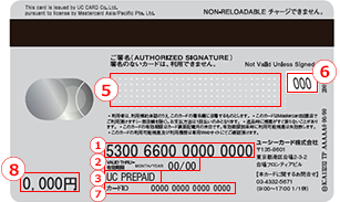 UC GIFT｜ご利用案内｜クレジットカードはUCカード