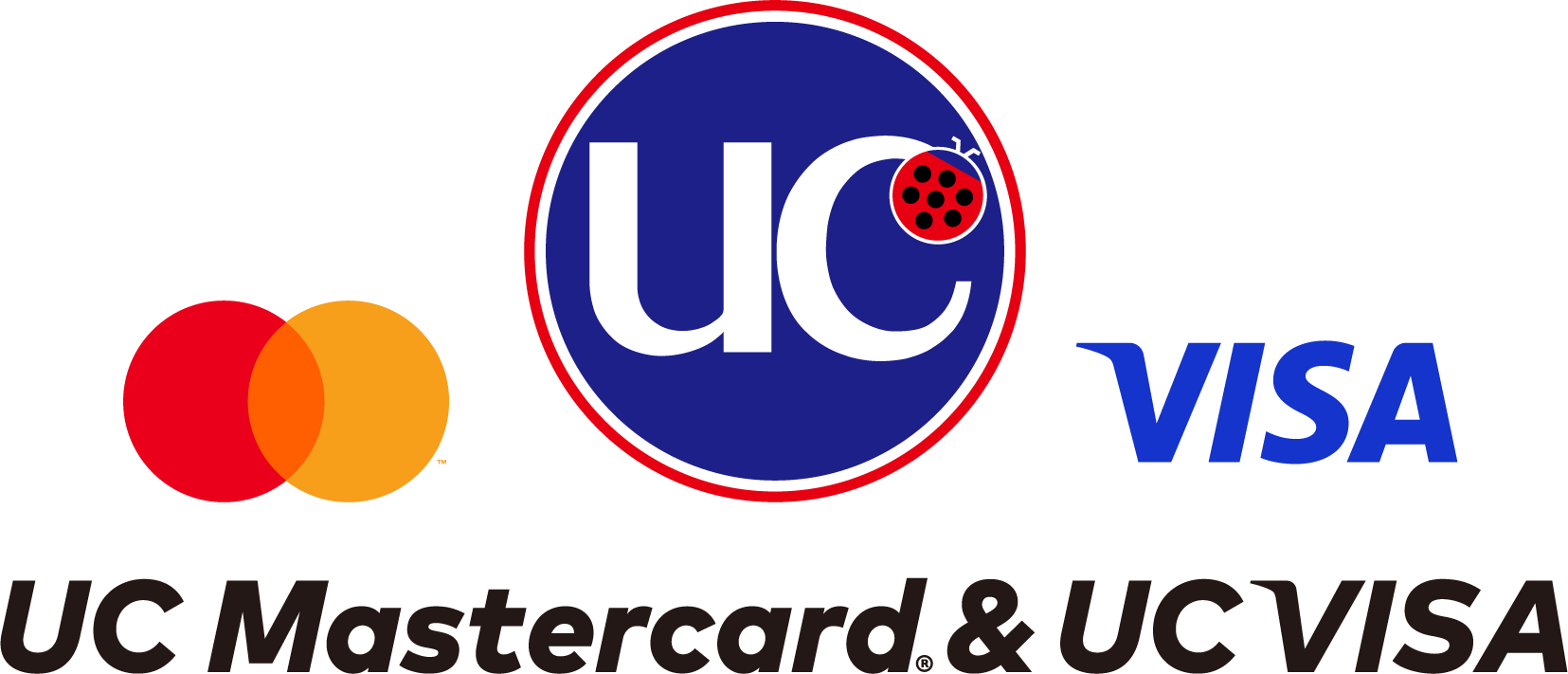 UCJ[hbUC MasterCard & UC VISA